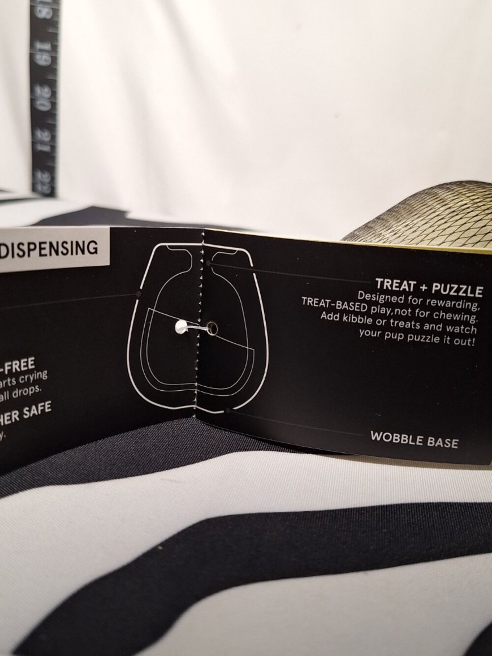 NWT Bark Super Chewer Tipsy Toast Glass S - Picture 3 of 4